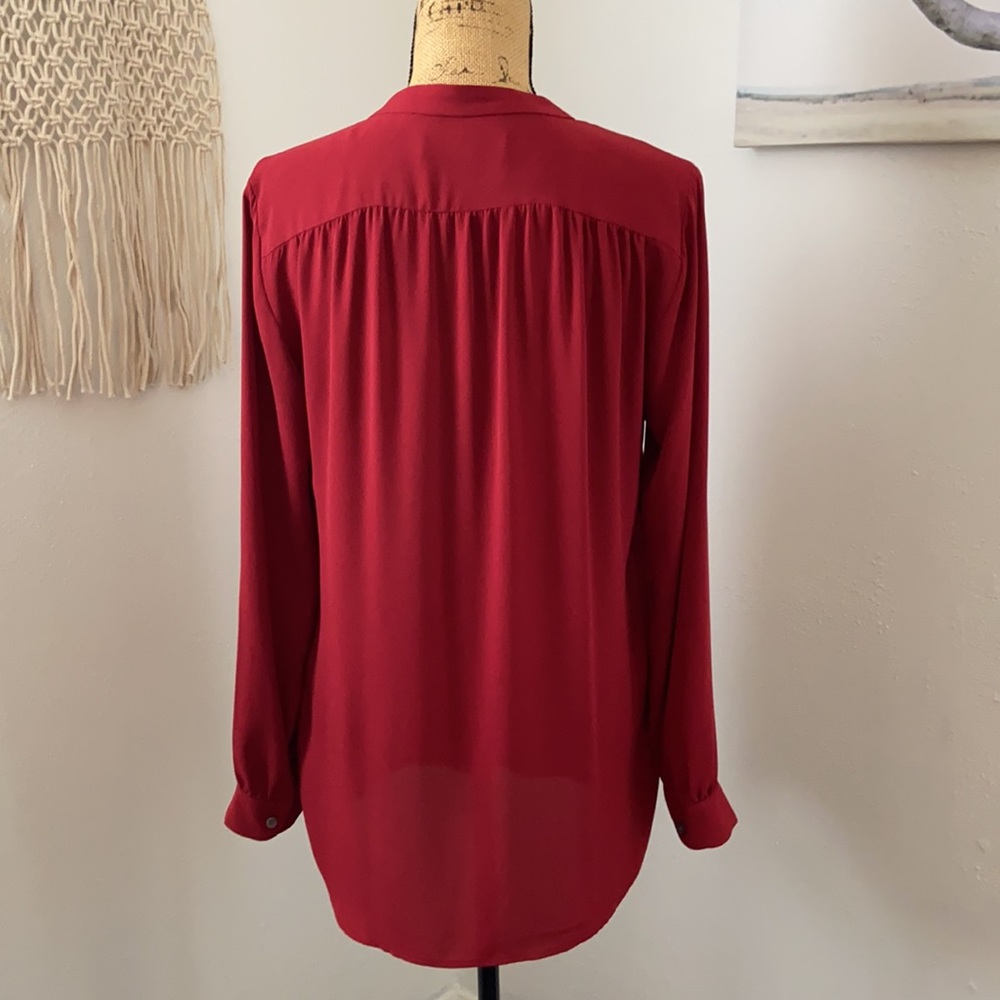 Loft Split Neck Blouse - image 2